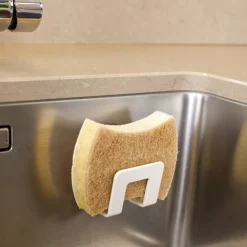 Bosign Otros Utensilios De Limpieza<Soporte para esponja de cocina con ventosa , Blanco