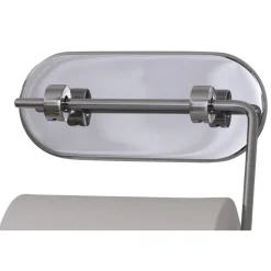 Bosign Portarollos Para Papel Higiénico<Soporte para papel de baño Invisible, acero inoxidable Plateado