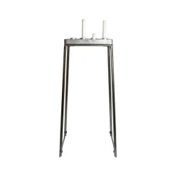 Born In Sweden Accesorios Para Candelabros<Soporte para portavelas Stumpastaken, plata Plateado