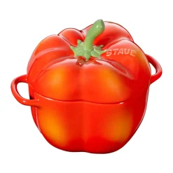 STAUB Ollas<mini cacerola pimiento 0,47 L, Orange-rojo RojoNaranja