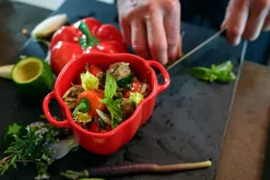 STAUB Ollas<mini cacerola pimiento 0,47 L, Orange-rojo RojoNaranja