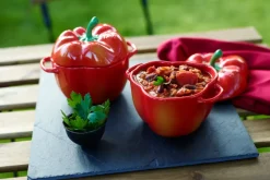 STAUB Ollas<mini cacerola pimiento 0,47 L, Orange-rojo RojoNaranja
