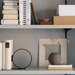 Cooee Design Detalles Decorativos<Sujetalibros Book Ring 15 cm, Negro