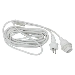 Globen Lighting Cables Y Suspensiones Para Lámparas<Suspensión de lámpara exterior IP44, Blanco