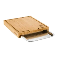 Zwilling Tablas De Cortar<Tabla de cortar con bandeja BBQ+ bambu, 39x30 cm Marrón