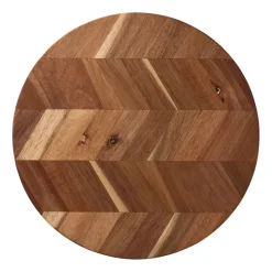 Aida Tabla de cortar Herringbone Ø28 cm, acacia Marrón Online