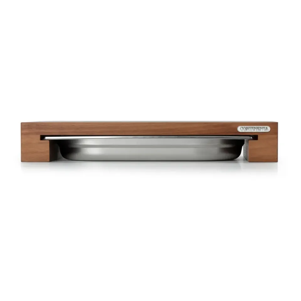 Continenta Tablas De Cortar<Tabla de cortar nogal con 1 bandeja, 32x48 cm Marrón