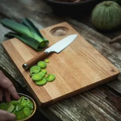 Fiskars Tabla de cortar Norden roble, Grande Marrón Discount