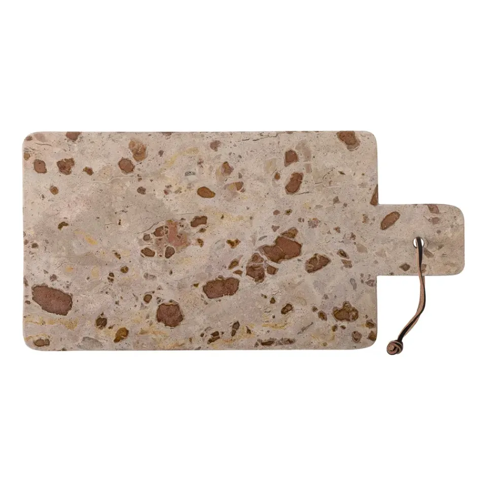 Bloomingville Tablas De Cortar<Tabla de cortar Nukaka 20x40 cm, mármol marrón MarrónBeige