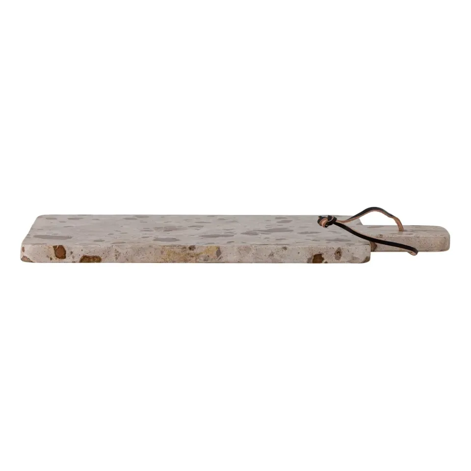 Bloomingville Tablas De Cortar<Tabla de cortar Nukaka 20x40 cm, mármol marrón MarrónBeige