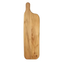 Aida Tabla de cortar Raw teca, 50x14 cm Marrón Hot