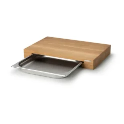 Continenta Tablas De Cortar<Tabla de cortar roble con 1 bandeja, 32x48 cm Beige