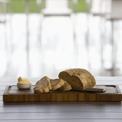 Fritz Hansen Tabla de cortar Skagerak, teca, 50 x 27 cm Marrón Outlet