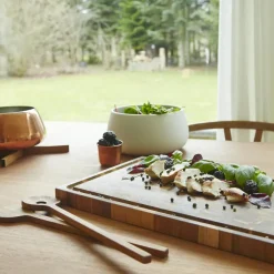 Fritz Hansen Tablas De Cortar<Tabla de cortar Skagerak, teca, 40 x 24 cm Marrón