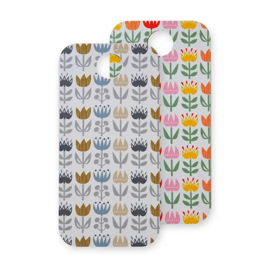 Klippan Yllefabrik Tablas De Cortar<Tabla de cortar Tulip 20x40 cm, Gris-multi GrisMulti