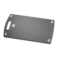 Zwilling Tabla de cortar reversible de plástico blanco-gris, 38x22x1,5 cm GrisBlanco