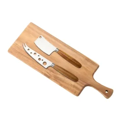 Dorre Bandejas<Tabla de servir Sany con cuchillos para queso, Natur Beige
