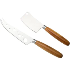 Dorre Bandejas<Tabla de servir Sany con cuchillos para queso, Natur Beige