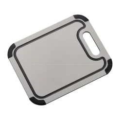 Dorre Tablas De Cortar<Tabla para cortar Sibel, de plástico con patas de silicona, 29,8 x 23,5 cm Gris