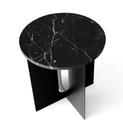 Audo Copenhagen Mesas De Comedor<Tablero Androgyne para mesa auxiliar Ø42 cm, Negro