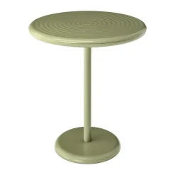 Tom Dixon Mesas De Terraza Y Mesas De Café|Mesas De Jardín<Tablero para mesa de café Groove redondo Ø70 cm, Musgo Verde
