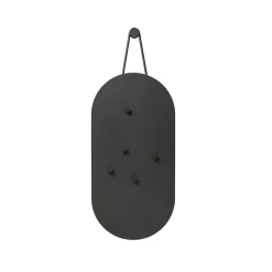 Zone Denmark Tablón A-Bulletin Board, Black, incluido imanes Negro Online