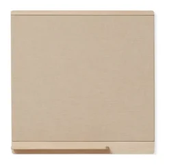 Form & Refine Tablón de corcho Rim 75x75 cm, Roble blanco Beige