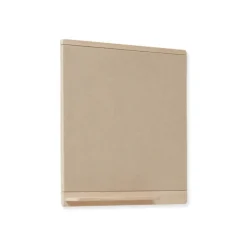 Form & Refine Tablón de corcho Rim 75x75 cm, Roble blanco Beige