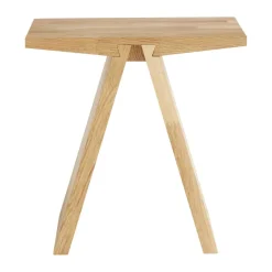 MUUBS Taburetes<Taburete Angle 45x45x29 cm, Roble Marrón