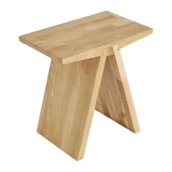 MUUBS Taburetes<Taburete Angle 45x45x29 cm, Roble Marrón
