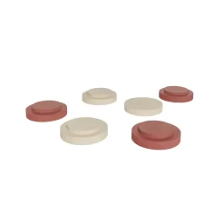 OYOY Sillas Infantiles|Taburetes<Taburete apilable Iro, Vanilla-nutmeg BlancoRosa