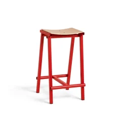 HAY Taburetes Altos<Taburete bajo Taburete 8, 65 cm, Signal red Rojo