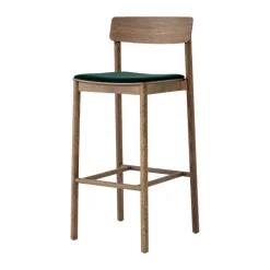 &Tradition Taburete Betty TK17 Bar Chair 75 cm, Gentle 0973-roble ahumado Marrón Discount