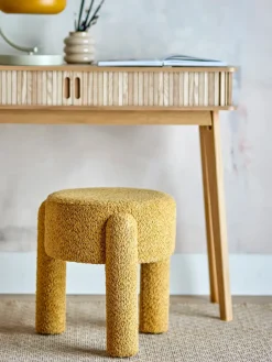 Bloomingville Taburete Bruno Ø42 cm, Amarillo Sale