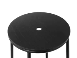 Normann Copenhagen Taburete Circa 45 cm, Roble Negro Outlet
