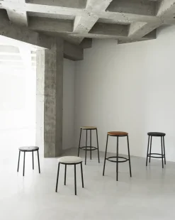 Normann Copenhagen Taburete Circa 45 cm, Roble Negro Outlet