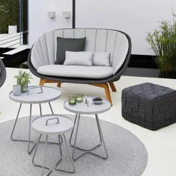 Cane-line Taburete Cube, Taupe Beige Best