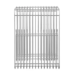 AYTM Taburetes<Taburete Curva, plata Plateado