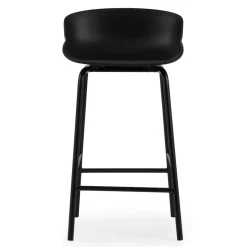 Normann Copenhagen Taburete de bar con patas de metal Hyg 65 cm, Negro Online