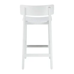 Scandi Living Taburete de bar Horizon 67 cm, White Blanco Best