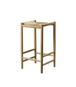 FDB Møbler Taburetes Altos<Taburete de bar J164C Counter Squared, Oak nature lacquered Marrón