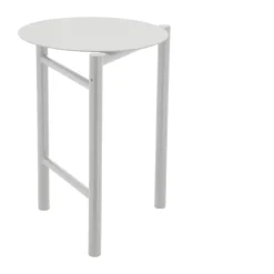 Zone Denmark Taburete Disc, Soft Grey Gris Hot