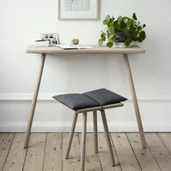 Fritz Hansen Taburetes<Taburete Georg, roble MarrónGris