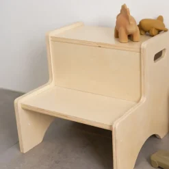 Nofred Sillas Infantiles|Taburetes<Taburete infantil Step Up, Abedul Beige