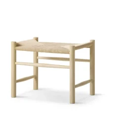 Fredericia Furniture Taburete J16, Natural - roble encerado Beige Clearance