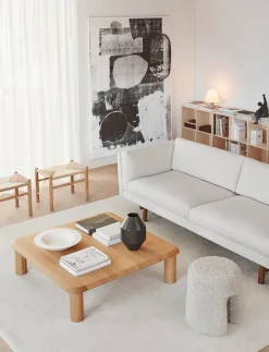 Fredericia Furniture Taburete J16, Natural - roble encerado Beige Clearance