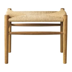 FDB Møbler Taburete J84, Smoked oak oiled-nature Marrón Outlet