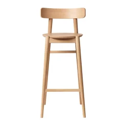FDB Møbler Taburetes Altos<Taburete J184 Øst 75 cm, Oak nature lacquered Beige