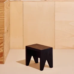 HAY Sillas De Terraza|Taburetes De Exterior Y Taburetes Altos De Exterior<Taburete Manolito Short, Black, 30 cm Negro