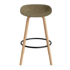 Normann Copenhagen Taburetes Altos<Taburete Mat Barstool 75 cm, Seaweed-beech-black steel Beige